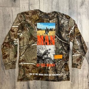 Justin timberlake Man of the Woods Tour Long Sleeve Shirt heron Preston.